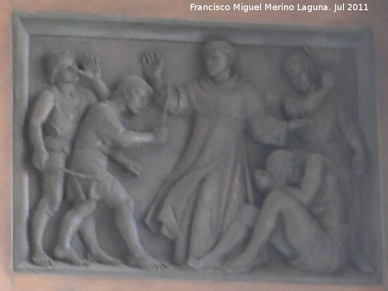 Bas�lica de los Desamparados - Bas�lica de los Desamparados. Defensa del loco