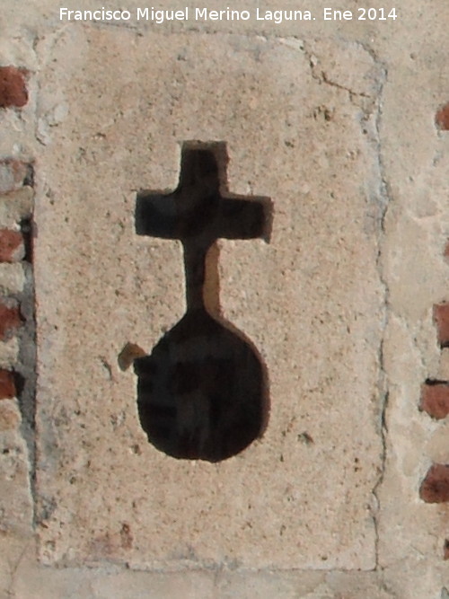 Tronera de Palo y Orbe - Tronera de Palo y Orbe. Castillo de San Miguel - Almuñécar