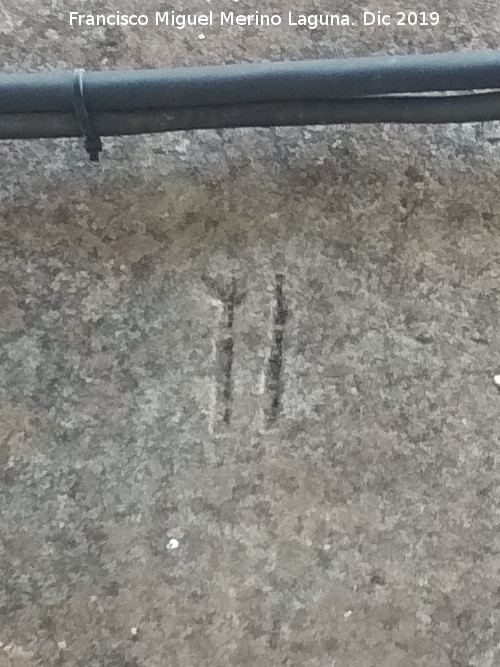 Marcas de cantero - Marcas de cantero. Palacio de Francisco de los Cobos - �beda