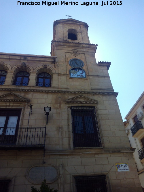 Ayuntamiento de Alcalá la Real - Ayuntamiento de Alcalá la Real. Torre campanario