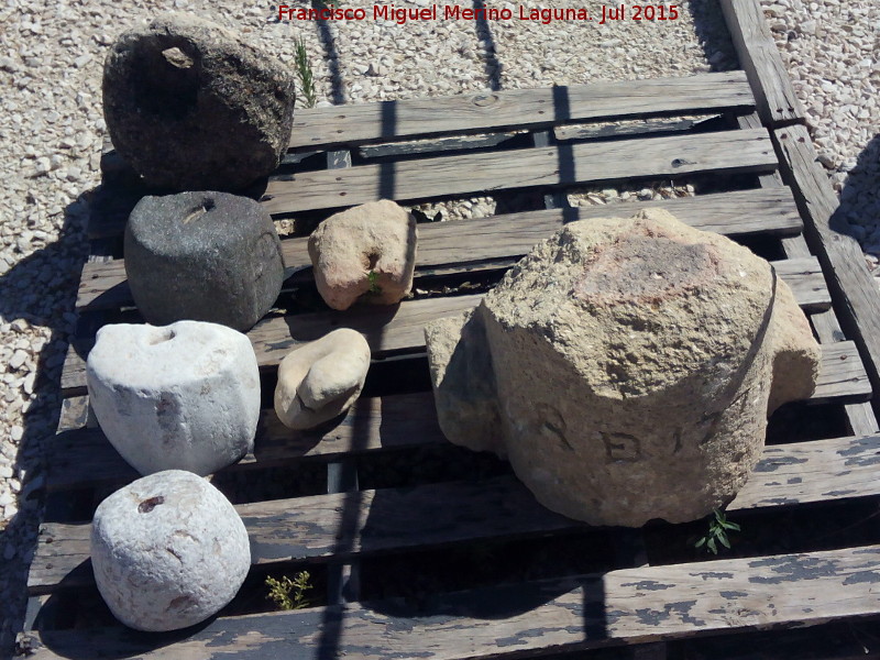 La Mota - La Mota. Piezas arqueológicas
