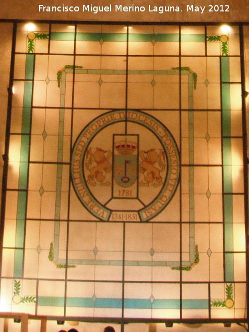 Convento de San José de los Capuchinos - Convento de San José de los Capuchinos. Vidriera