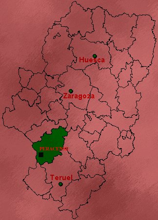 Peracense - Peracense. Situación