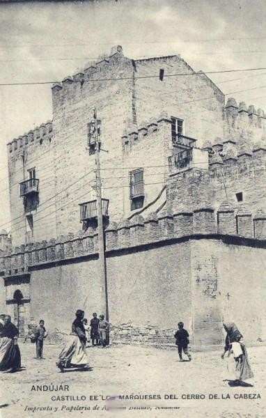 Castillo de Andújar - Castillo de Andújar. Foto antigua