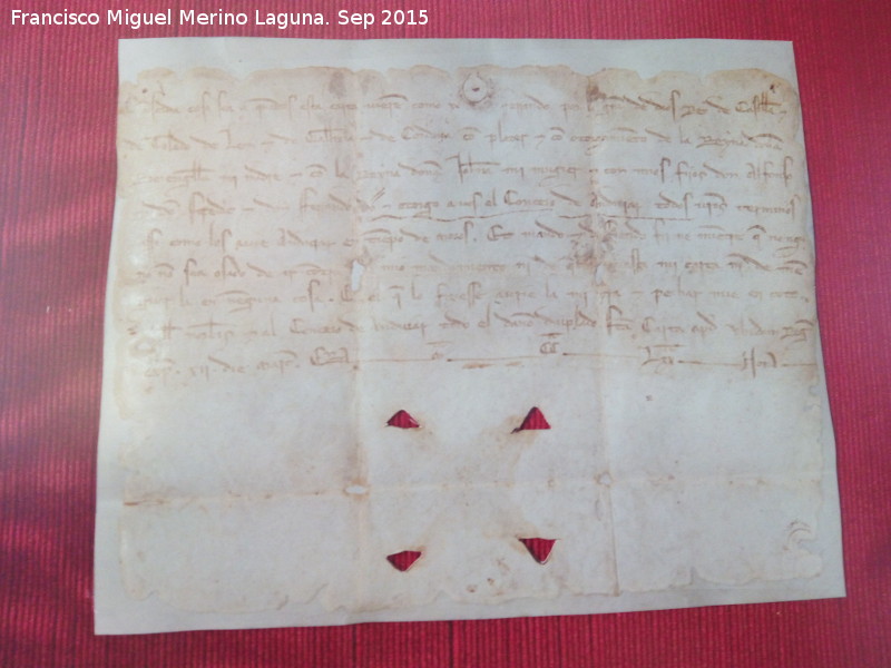 Historia de Andújar - Historia de Andújar. 1241 Privilegio de Fernando III