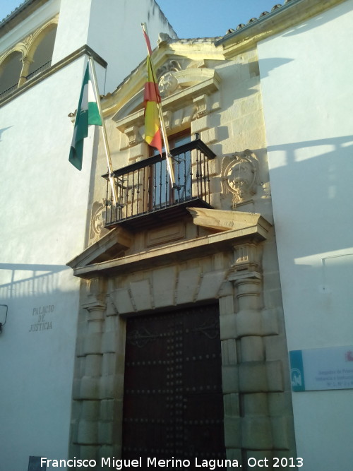 Palacio de los Cárdenas - Palacio de los Cárdenas. Portada