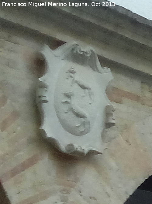 Palacio de los Niños de Don Gome - Palacio de los Niños de Don Gome. Escudo de Cárdenas