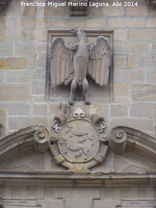 Palacio de los Niños de Don Gome - Palacio de los Niños de Don Gome. Escudo de Cárdenas