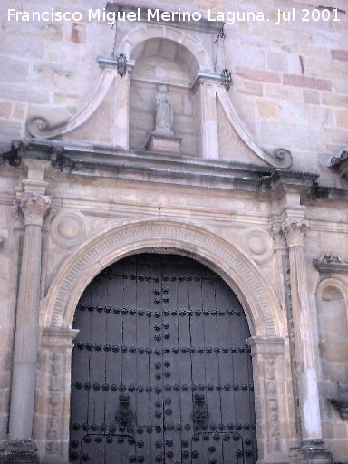 Iglesia de Santa María - Iglesia de Santa María. Portada principal