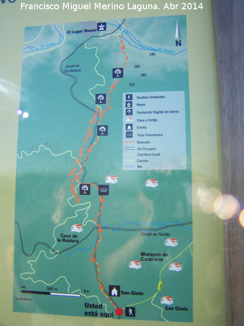 Sendero San Ginés-Lugar Nuevo - Sendero San Ginés-Lugar Nuevo. 