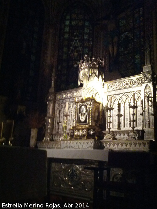 Iglesia de Santa María. Capilla del Cristo de la Agonía - Iglesia de Santa María. Capilla del Cristo de la Agonía. 