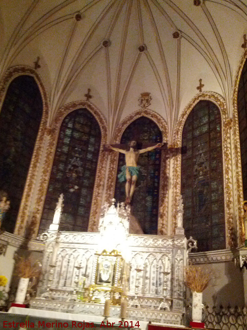 Iglesia de Santa María. Capilla del Cristo de la Agonía - Iglesia de Santa María. Capilla del Cristo de la Agonía. 