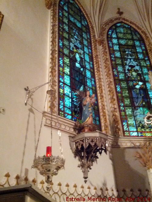 Iglesia de Santa María. Capilla del Cristo de la Agonía - Iglesia de Santa María. Capilla del Cristo de la Agonía. 