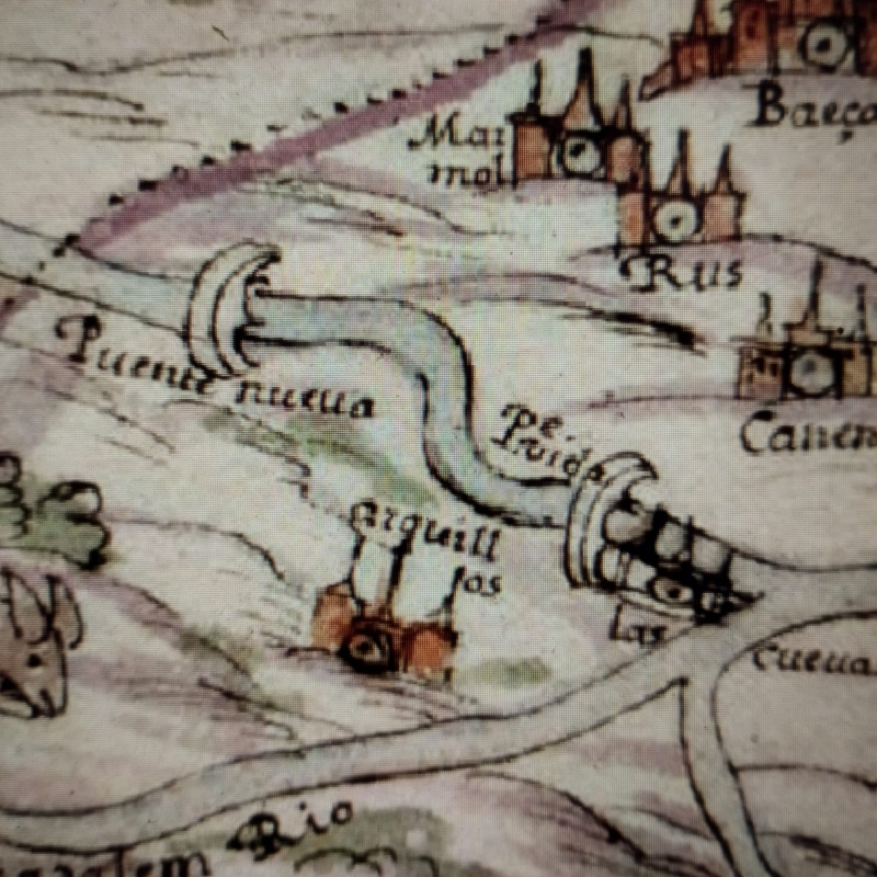 Historia de Arquillos - Historia de Arquillos. Plano antiguo