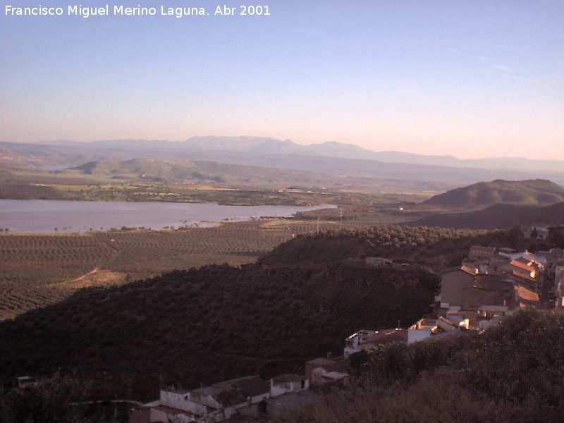 Pantano del Guadaln - Pantano del Guadaln. Desde Vilches