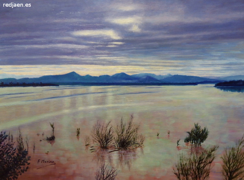 Pantano del Guadaln - Pantano del Guadaln. leo de Francisco Merino Megas
