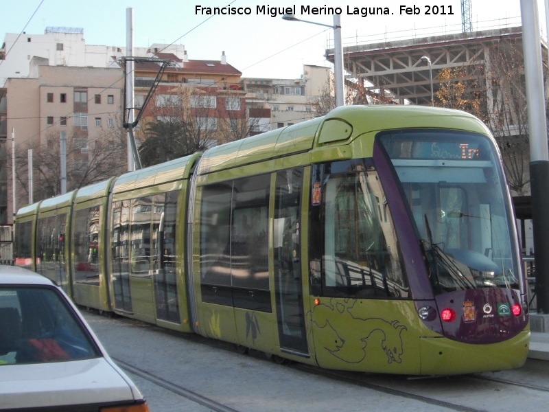 Tranv�a de Ja�n - Tranv�a de Ja�n. En sus primeras pruebas