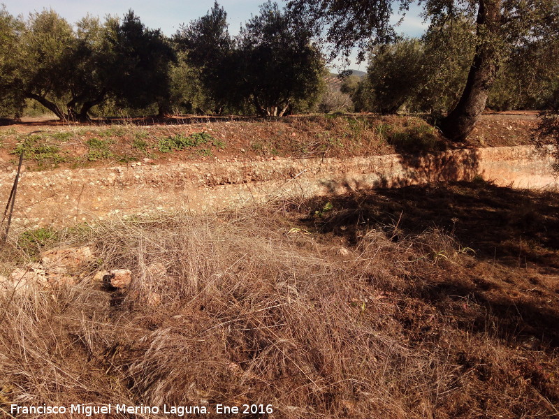 Villa romana de Los Ba�os - Villa romana de Los Ba�os. Posible alberca romana