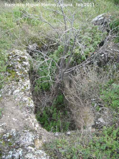 Necrópolis visigoda del Cerro Salido - Necrópolis visigoda del Cerro Salido. Tumba