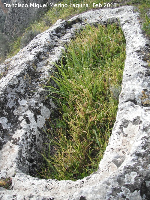 Necrópolis visigoda del Cerro Salido - Necrópolis visigoda del Cerro Salido. Tumba