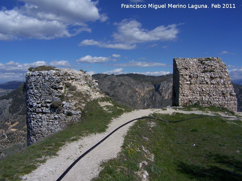 Castillo de Moclín - Castillo de Moclín. Torreones