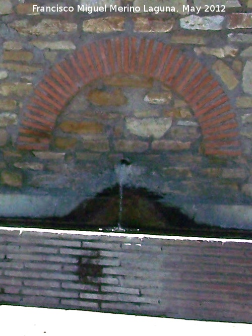 Pilar del Aguadero - Pilar del Aguadero. Caño