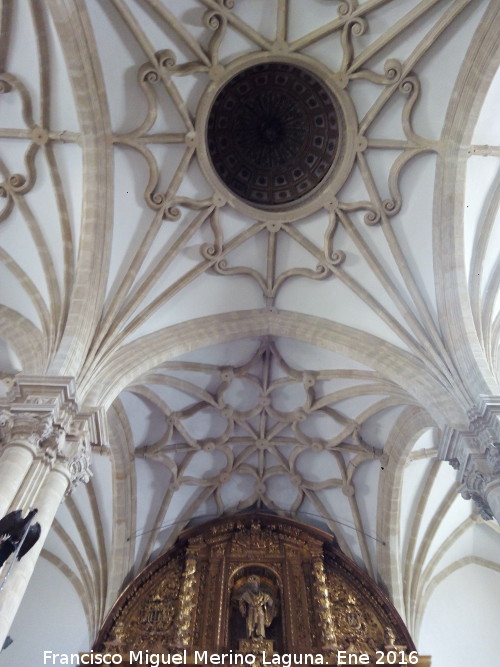 Catedral de Baeza. Interior - Catedral de Baeza. Interior. Bóvedas de crucería