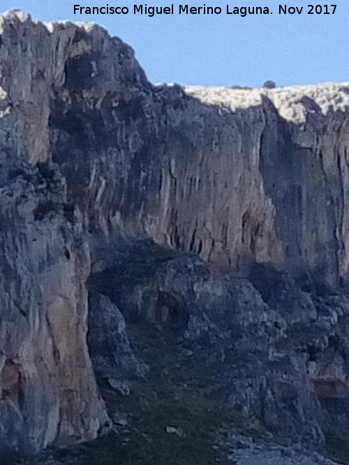 Pinturas rupestres de la Mella II - Pinturas rupestres de la Mella II. Desde La Pea