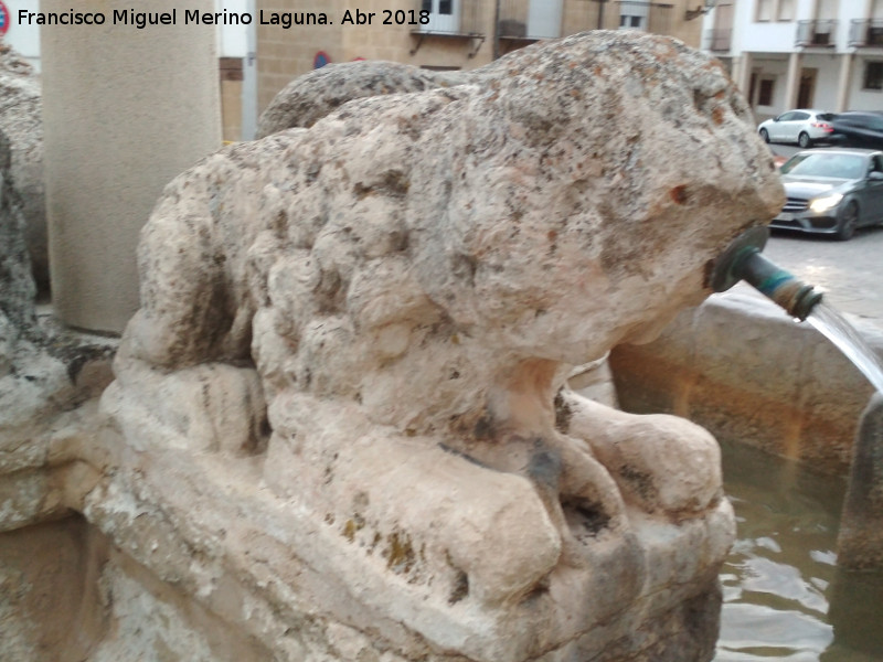 Fuente de los Leones - Fuente de los Leones. León del este