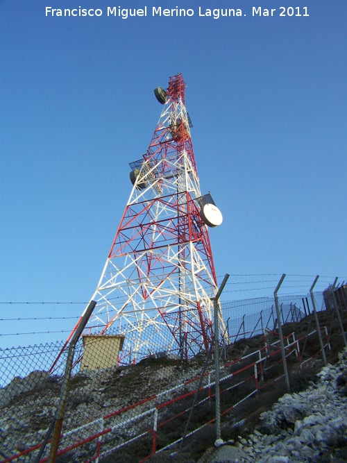 Base militar de La Pandera - Base militar de La Pandera. Antena