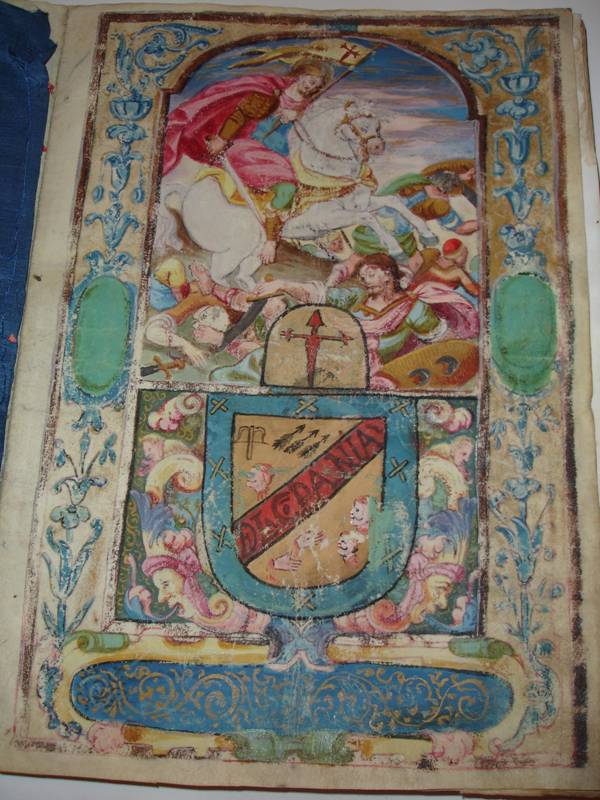 Historia de Baeza - Historia de Baeza. Documentación referente a la Compañía de los Doscientos Ballesteros del Señor Santiago. Ejemplares pertenecientes a 1703 y 1561.