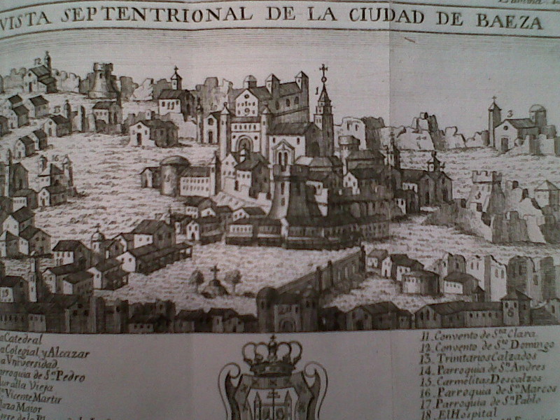 Historia de Baeza - Historia de Baeza. Baeza Atlante Español siglo XVIII