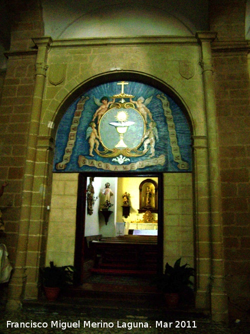 Iglesia de San Andrés - Iglesia de San Andrés. Capilla