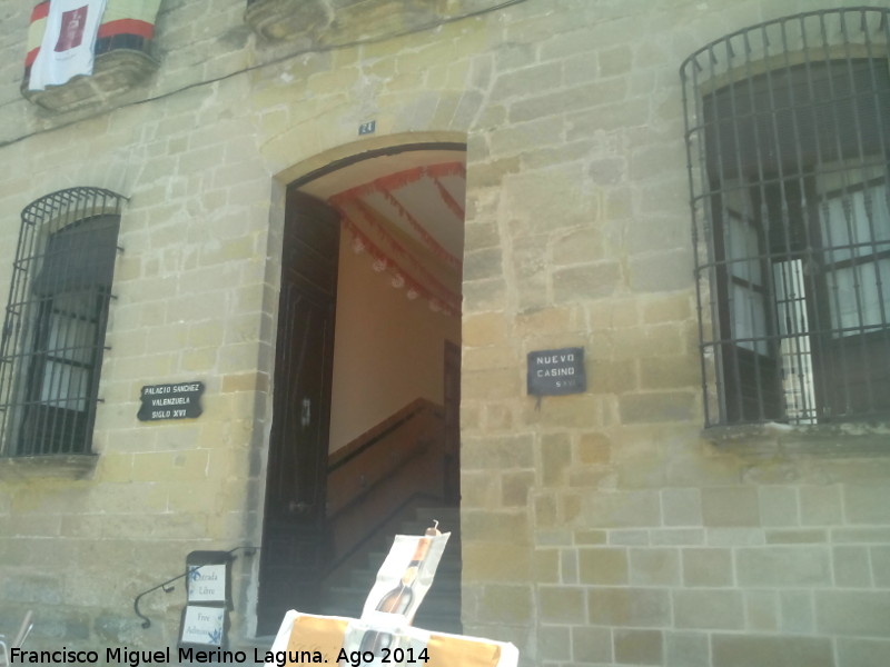 Palacio fortaleza de los Sánchez Valenzuela - Palacio fortaleza de los Sánchez Valenzuela. 