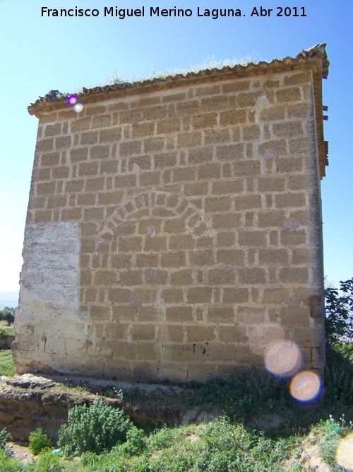 Ermita de la Vía Sacra - Ermita de la Vía Sacra. Parte trasera