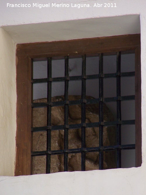 Torre del Agua - Torre del Agua. Piezas ibéricas en su interior