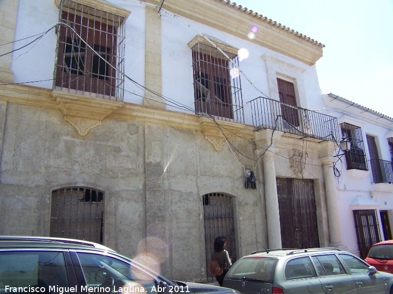 Casa de la Calle del Carmen nº 17 - Casa de la Calle del Carmen nº 17. Fachada