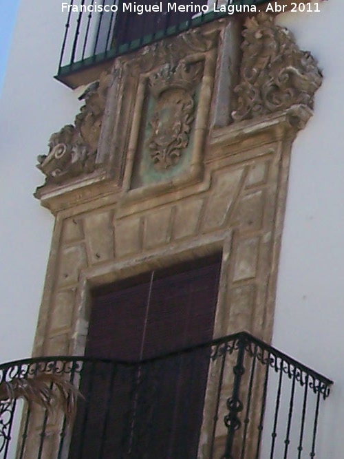Casa de los Rosso - Casa de los Rosso. Balcón monumental