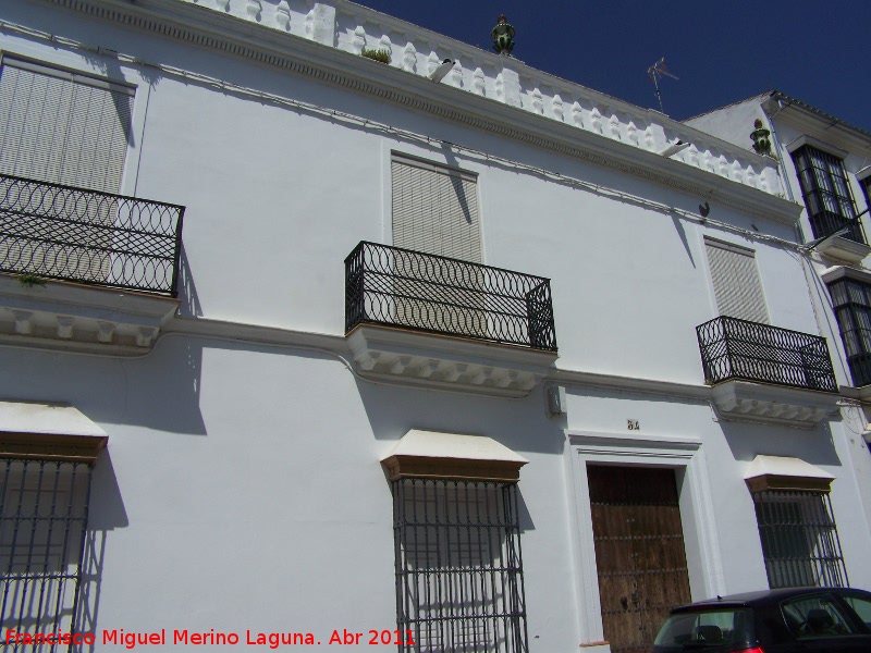 Casa de la Calle de Sevilla nº 34 - Casa de la Calle de Sevilla nº 34. Fachada