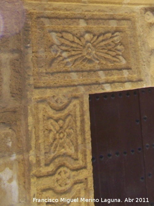 Casa de la Cuesta de Marruecos - Casa de la Cuesta de Marruecos. Decoración del marco