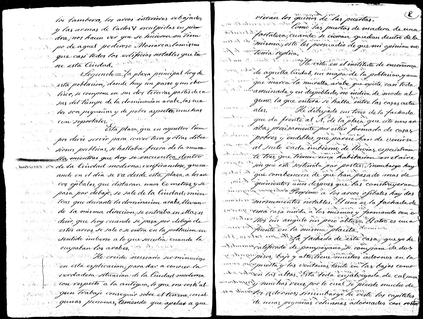 Informe de los restos arqueolgicos 1876 - Informe de los restos arqueolgicos 1876. 