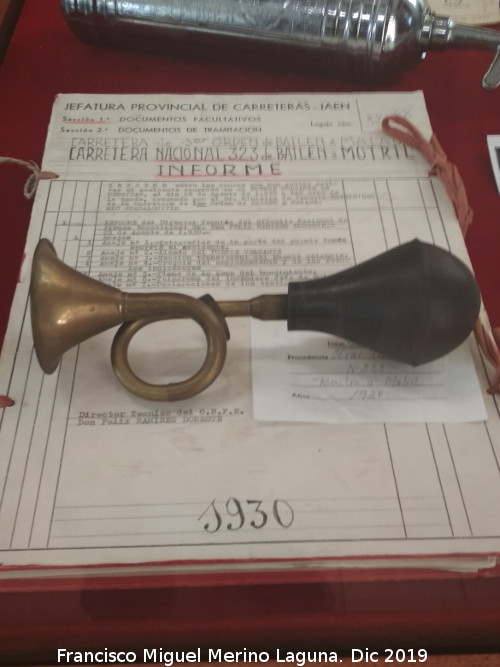 Historia de Bail�n - Historia de Bail�n. Informe de la Carretera Bail�n Motril de 1930. Archivo Hist�rico Provincial