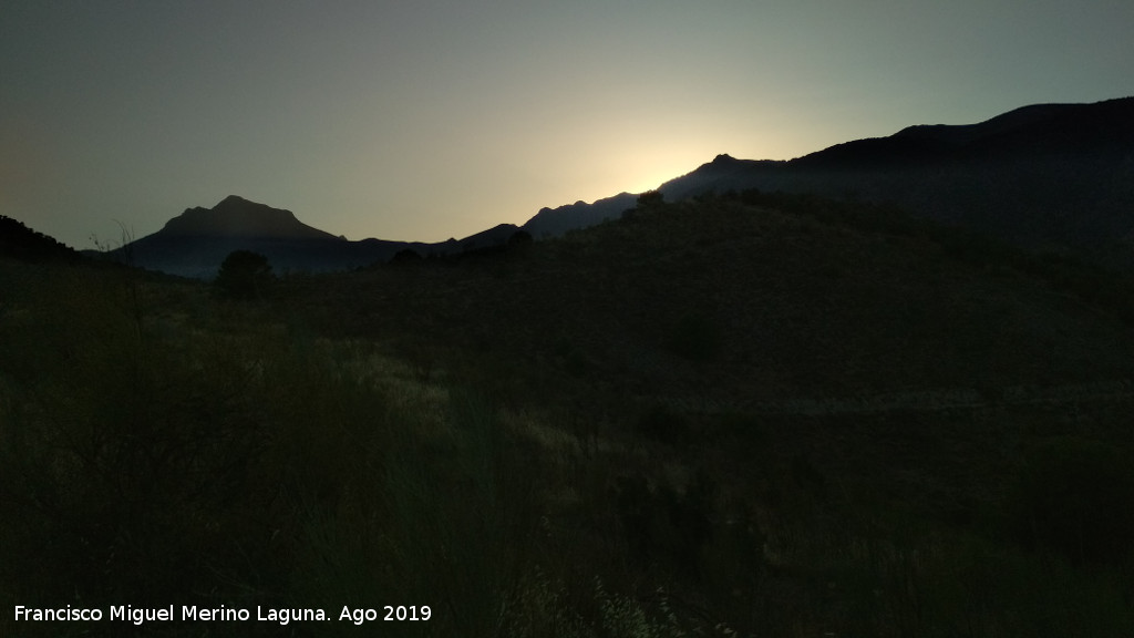 Ocaso - Ocaso. En Cerro Lobos - Bélmez de la Moraleda