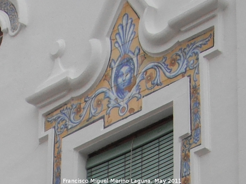 Casa de la Calle San Antonio nº 2 - Casa de la Calle San Antonio nº 2. Moldura