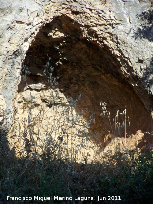 Pinturas rupestres de la Pe�a del Gorri�n IV - Pinturas rupestres de la Pe�a del Gorri�n IV. Cueva