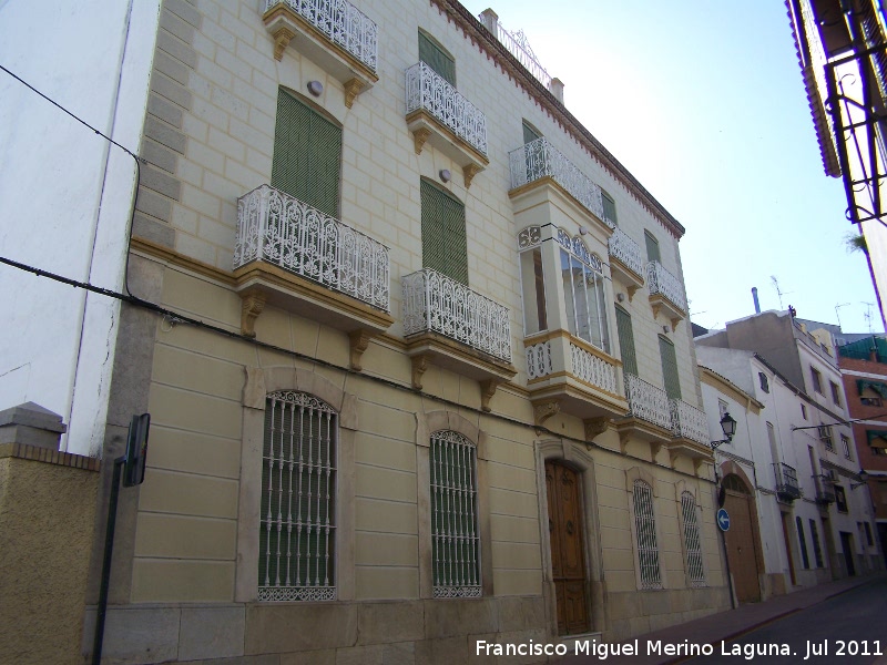 Casa de la Calle Navas nº 9 - Casa de la Calle Navas nº 9. Fachada