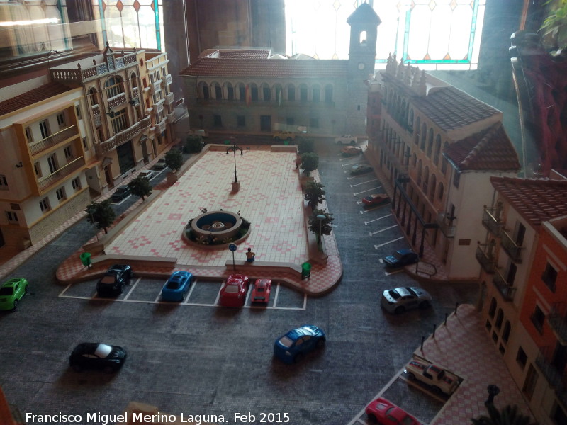 Plaza de la Constitución - Plaza de la Constitución. Maqueta