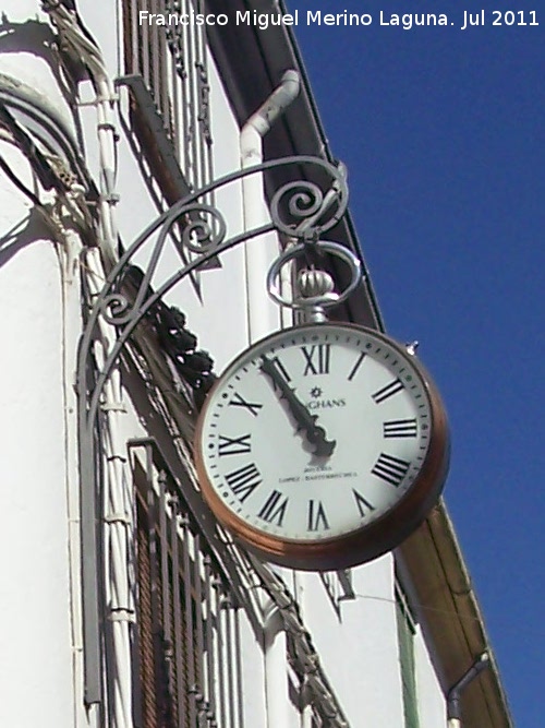 Reloj de la Calle Santa María - Reloj de la Calle Santa María. 