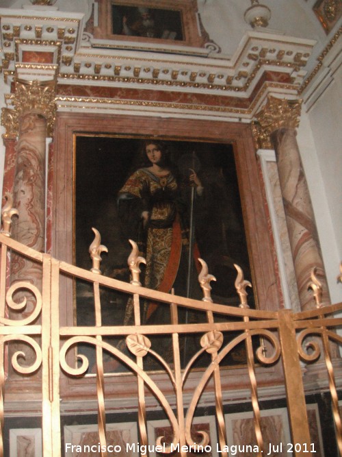 Catedral de Valencia. Capilla de Santa Catalina de Alejandría - Catedral de Valencia. Capilla de Santa Catalina de Alejandría. 