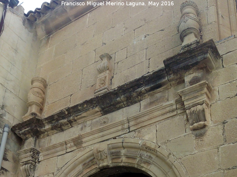 Iglesia de la Asunción de Bedmar - Iglesia de la Asunción de Bedmar. Detalle